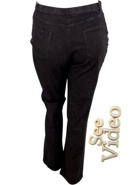 👛 (ANY 2/$35) ALLISON DALEY Black Denim Jeans